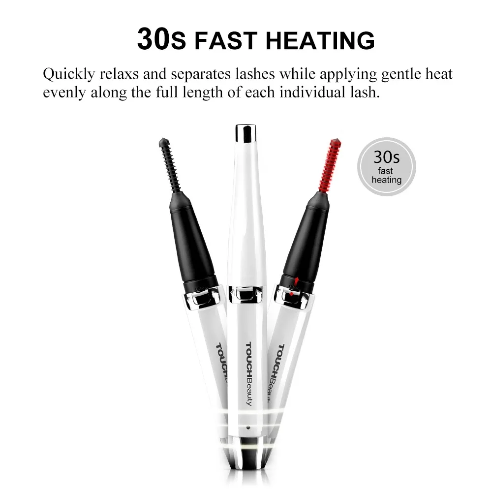 Modelador para Ferramentas de Maquiagem Touchbeauty Recarregável Rotativa Portátil Cílios Curler Elétrica Aquecida Tb-1218 360 5 Touchbeauty recarregável 360 rotativa portátil cílios curler,
