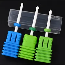 

1Pc Ceramics & Alloy Nail Equipment Drill Machine Manicure Rotary Milling Cutter Bits Nail Tool Kit