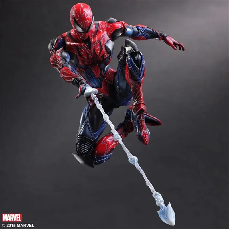 Play Arts Marvel, Мстители, Дэдпул, Человек-паук, Бэтмен, Черная пантера, экшн-фигурка, коллекция PA, модель, аниме, куклы, игрушки 10"