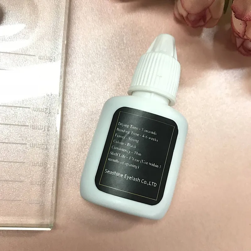 

1 bottle Eyelash glue for eyelash extension free shipping private label Adhesive high quality material korea