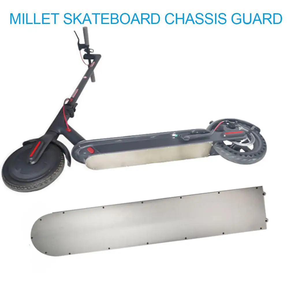 

For Xiaomi M365 Scooter Anti-collision Bottom Plate Accessories M365 Scooter Chassis Armored Electric Scooter Protective Cover