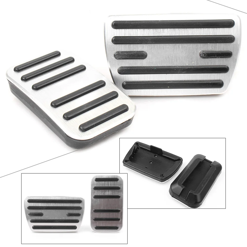 Car Gas Brake Foot Pedal Pad Cover For Honda Civic 2016 2017 2018 AT Automatic Transmission