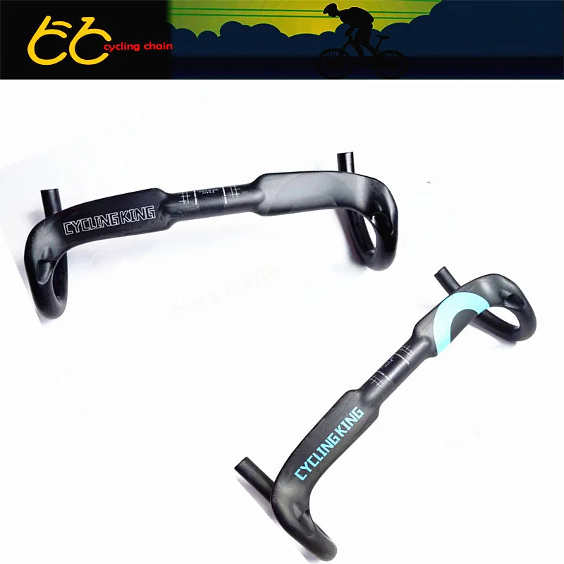 

31.8mm Super light full carbon Road Bike handlebar drop bar internal routing Bicycle Parts black matte customized logo available