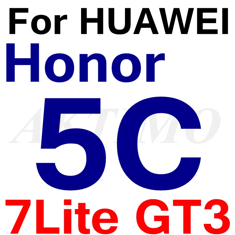9H 0,26 мм закаленное стекло для HUAWEI Honor 5A 5C 5X 4X Y5 II CUN-U29 Nova Young P8 P9 P10 Lite защитная пленка Sklo чехол - Цвет: 5C