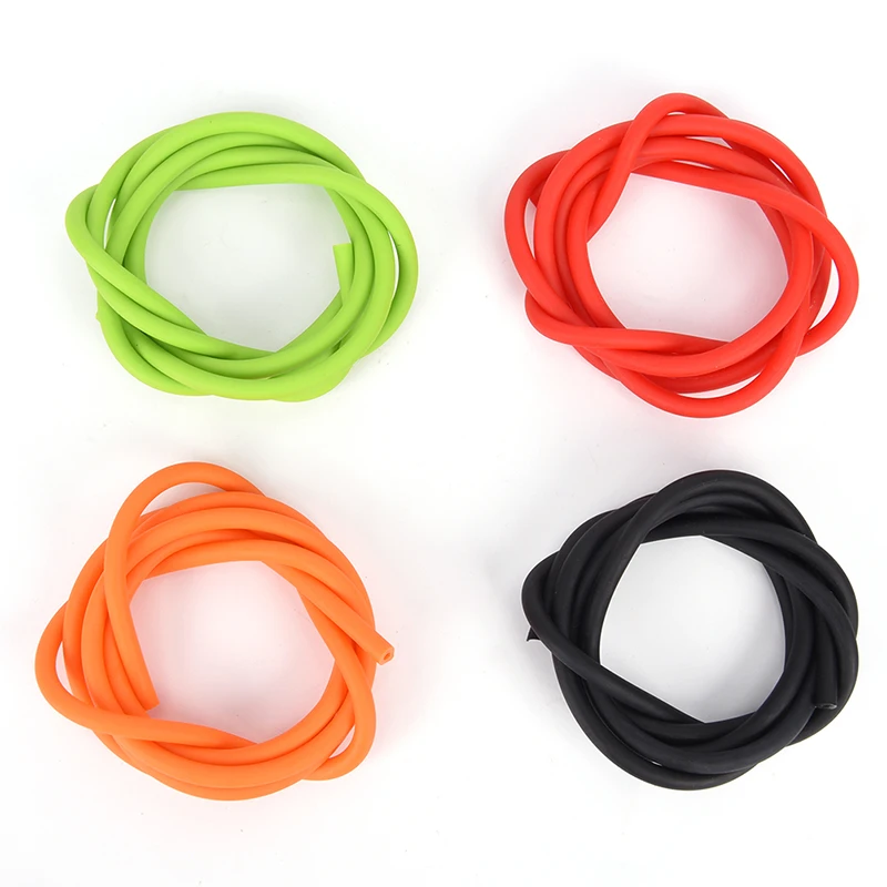 

1m/lot Natural Latex Slingshots Rubber Tube Tubing Band For Hunting Catapult Elastic Part Fitness Bungee Equipment