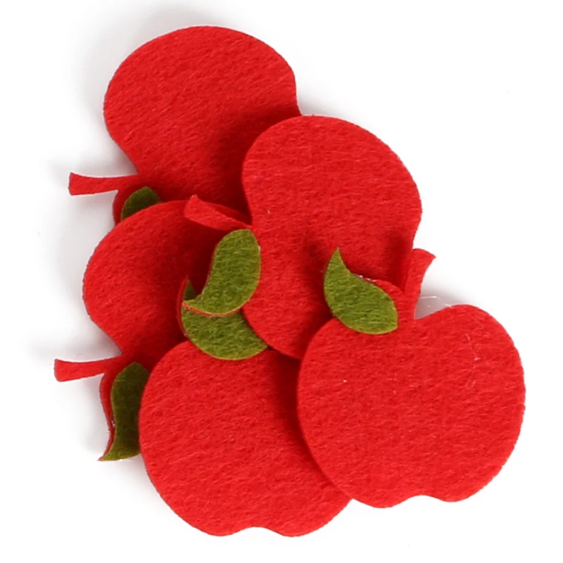  27x24cm Felt Cloth Apple Tree For Children Early Teaching Kids by Hands Learn the Digital Correspon - 32858752924