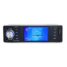 3613A Car Radio MP5 Player Stereo Audio Player 3.6 inch LCD Display Radio Receiver FM Aux Input SD/USB Port MP3/WMA/WMV/OGG/APE