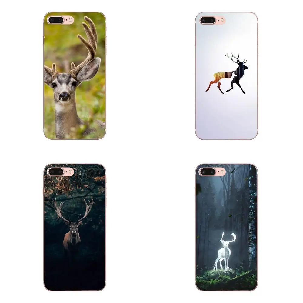 Охотничий олень мобильные чехлы для Apple iPhone 4 4S 5 5C 5S SE 6 6S 7 8 Plus X XS Max