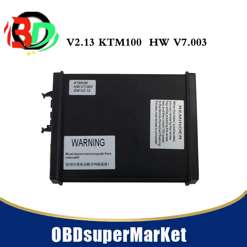 

High Quality V2.13 FW V7.003 KTM100 KTAG ECU Programming Tool Master Version with Unlimited Token