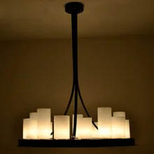 Скандинавские романтические свечи подвесные светильники светильник американский кантри круглые подвесные лампы домашние фойе столовая Droplight