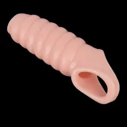 Повторно использовать пенис рукав увеличение презервативы интимные товары для удлинитель фаллоимитатора нитки петух кольца частицы