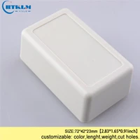 Small DIY project case Plastic enclosure for PCB equipment instrument case ABS plastic junction box desktop enclosure 72*42*23mm - Цвет: BMD60015-A1