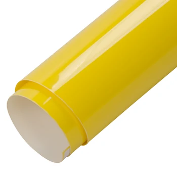

HOHOFILM 50cm*50cm Neon Yellow Fluorescent Heat Press Vinyl Heat Transfer Vinyl PVC For T-shirt Clothing 20''x20''