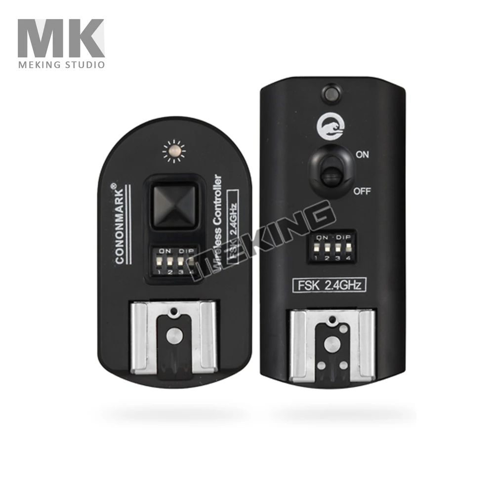 Conon Wireless Flash Trigger Remote Control 2.4GHz Rechargeable for