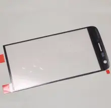 Black Front Touch Screen Outer Glass Lens Parts For LG G5