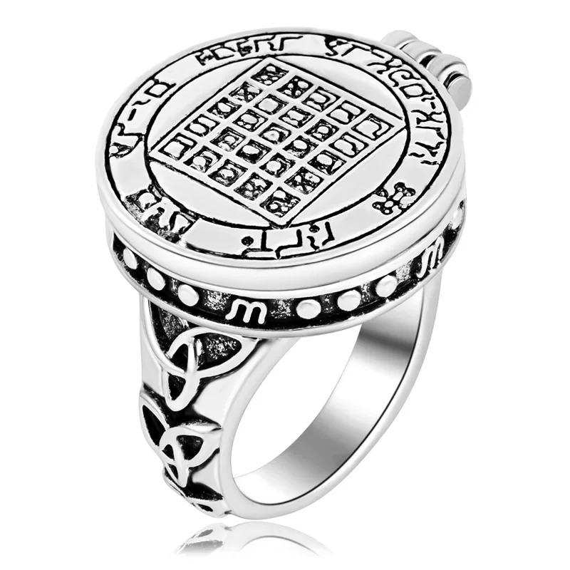 ezei talisman pentacle of solomon seal rings hermetic enochian kabbalah pagan wiccan jewelrychina - Wiccan Wedding Rings ezei talisman pentacle of solomon seal rings hermetic enochian kabbalah pagan wiccan jewelrychina - Wiccan Wedding Rings
