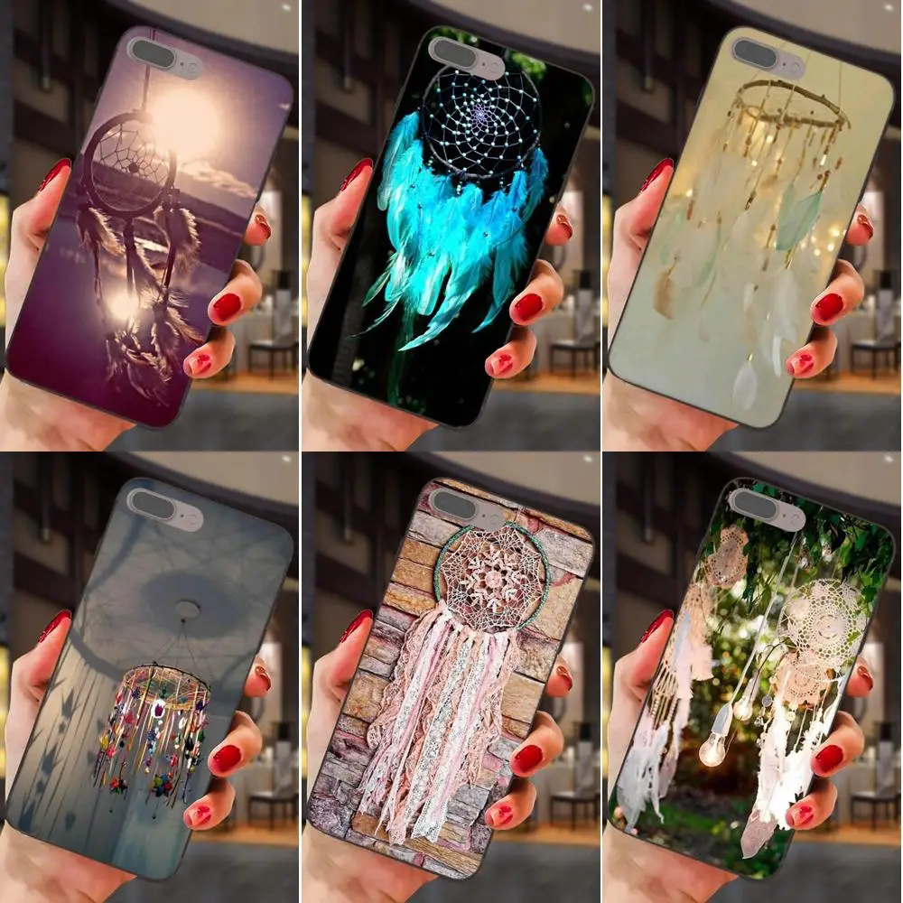 

Light Dream Catcher Soft Silicone TPU Black Cover Cases For Xiaomi Redmi Note 2 3 4 4A 4X 5 5A 6 6A 7 Go Plus Pro S2 Y2