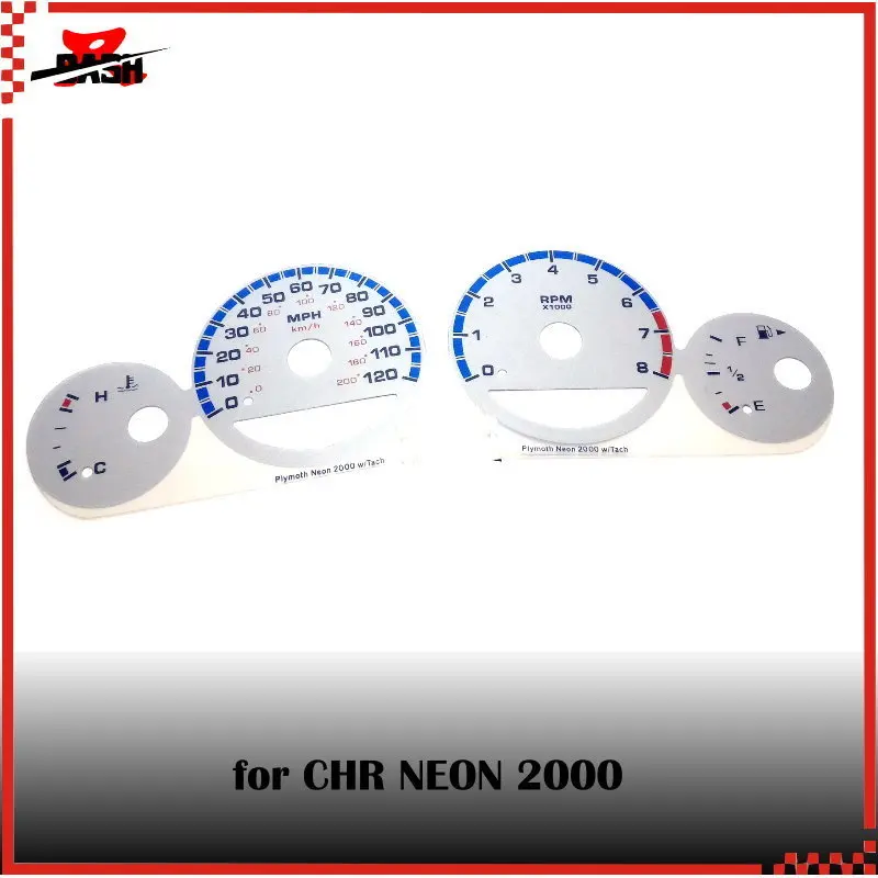 

DASH EL Glow Gauge for Neon 2000 Full Glow Blue Green interchange
