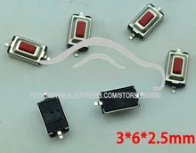 3 6 2 5mm SMD Tactile Push Button Car Key Switch Button For font b BMW