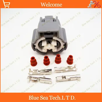 

10 sets 4 Pin Auto Pressure sensor plug/Air conditioning plug connector for Toyota Corolla,Camry,Reiz etc.Free Shipping
