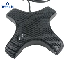 Winait 3,5 мм конденсатор 360 градусов всенаправленный микрофон, радиус звукоснимателя: 2 м микрофон