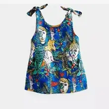 BOBOZONE/Детское платье с каракулями для мальчиков и девочек