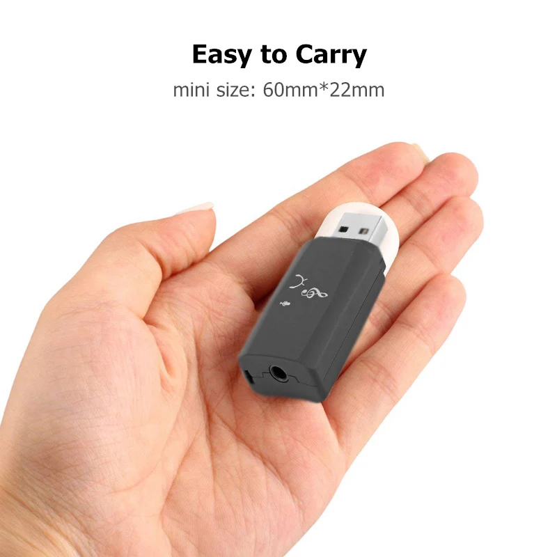 Bluetooth адаптер Binful USB беспроводной музыкальный аудиоприемник 4 0 3 5 мм A2DP AVRCP HSP с