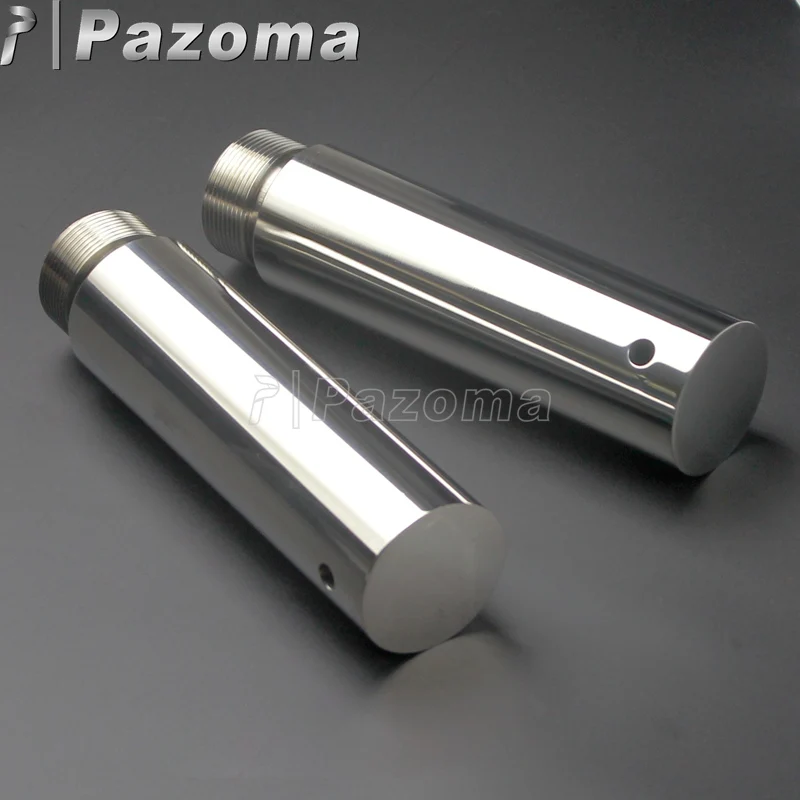 39mm Motorcycle Steel Fork Tube 5" Front Raise Extensions Extender For