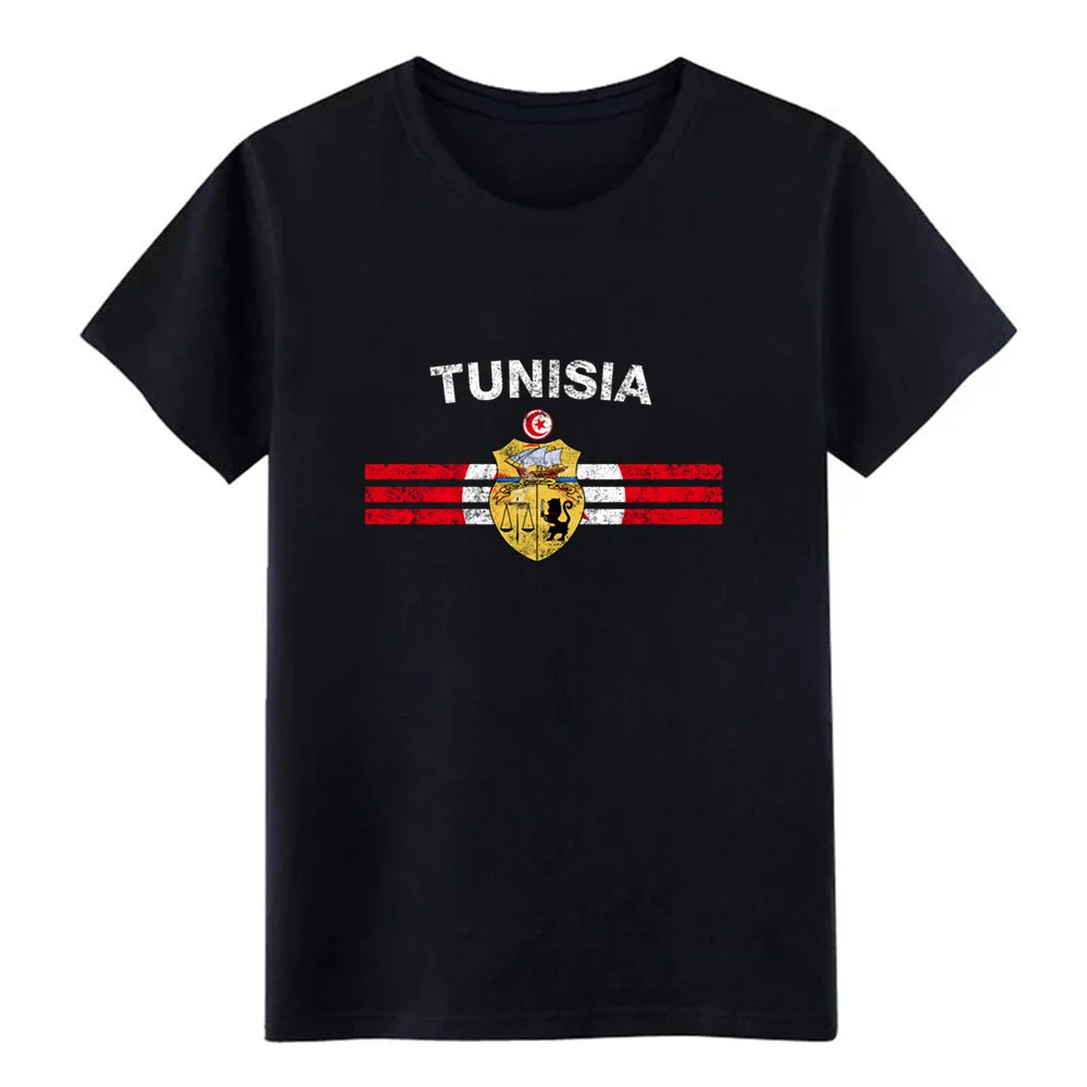 Тунисский флаг tunisian emblem fl футболка унисекс Мужская Дизайнерская хлопковая