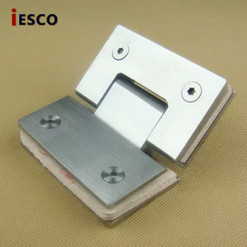 

Free shipping Stainless steel glass bathroom clip, stainless steel shower room hinge glass hinge glass hinge 135 degrees