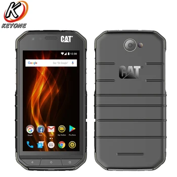 Перейти на Алиэкспресс и купить Абсолютно Новый CAT S31 4G LTE мобильный телефон 4,7 дюйм2 Гб ОЗУ 16 Гб ПЗУ четырехъядерный 4000 мАч 1280x720px IP68 водонепроницаемый пылезащитный смартфон
