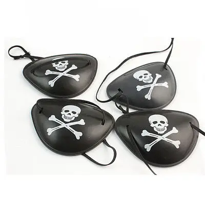 

Pirate Eye Patch Halloween Birthday Party Favor Bag Costume Dress Up Kids Toy