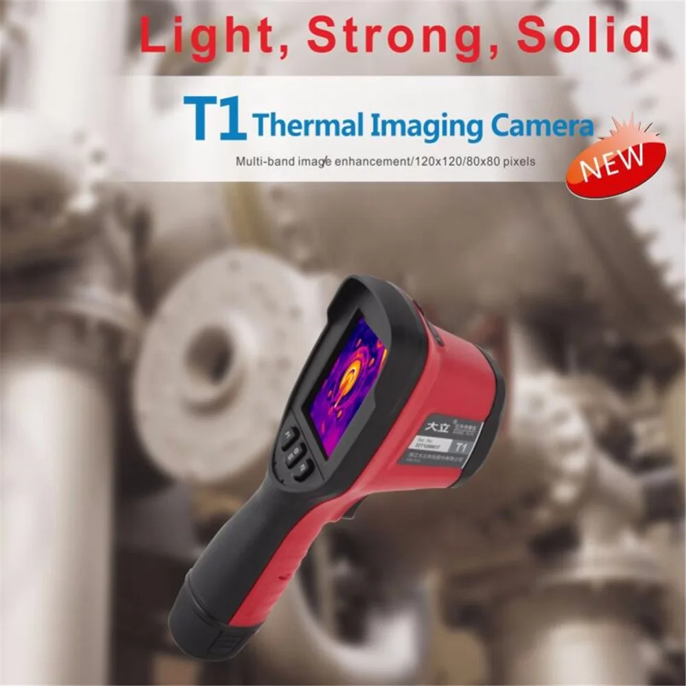 

DALI T1 3.2" LCD Thermal Imaging Camera Rechargeable Uncooled Infrared Electrical Target Scanning Resolution 80x80