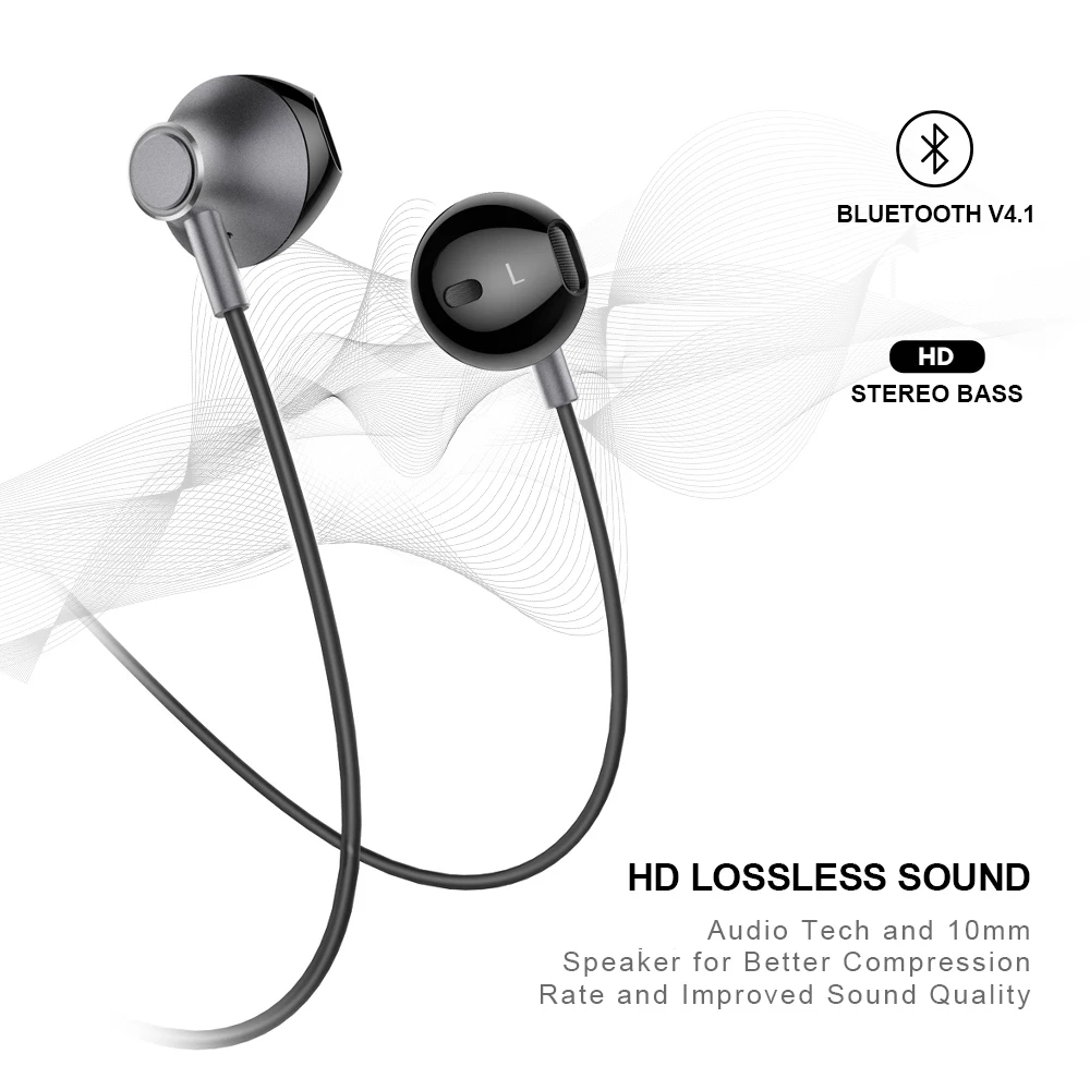 Звуковая модуляция H2 Спортивные наушники Bluetooth Водонепроницаемый Беспроводной