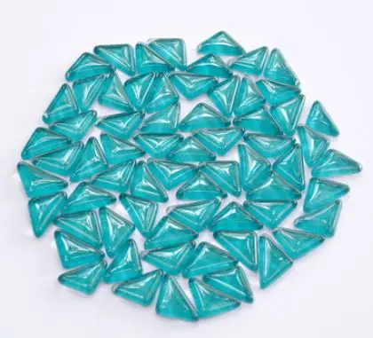 240 г/пакет смешанный цвет неправильный многоугольник стеклянная мозаика плитка для DIY ремесла мозаики ремесло Прозрачный камень - Цвет: type12