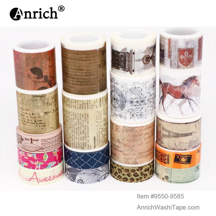 

Free Shipping and Coupon washi tape,Washi tape,basic design,Optional collocation,on sale,#9550-9585
