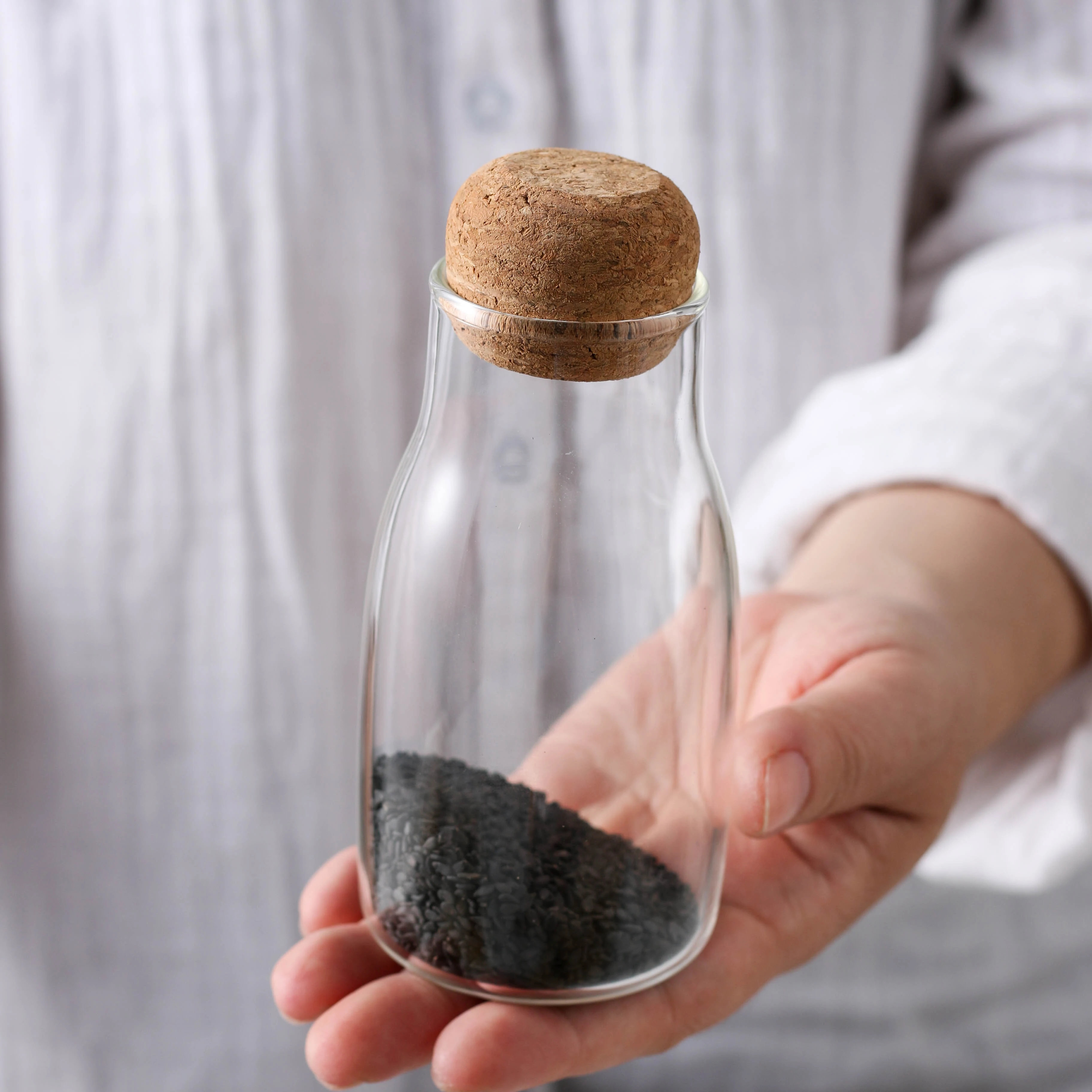 Высококачественная кухонная утварь креативные прозрачные стеклянные бутылки с