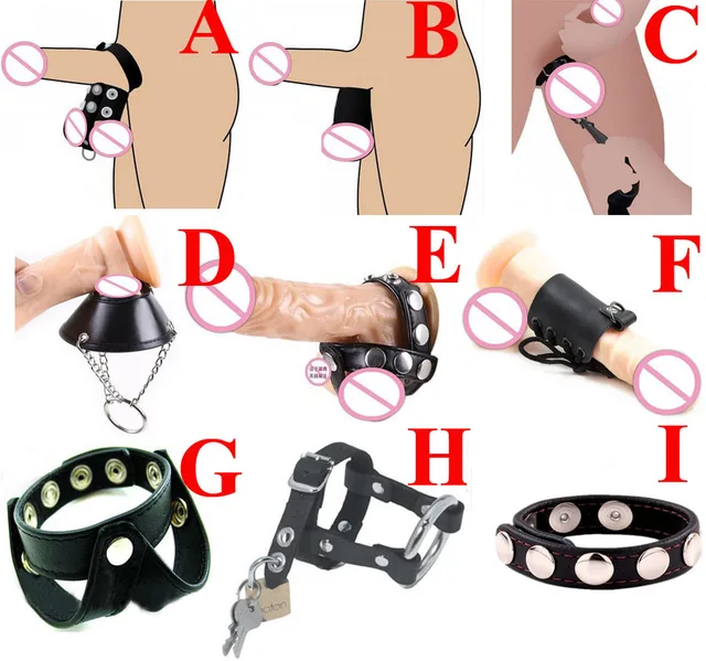 How to wear a ball seperater cock ring