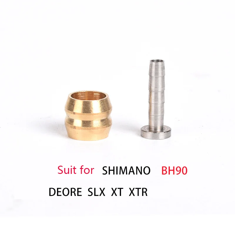 

10 pairs MTB Bike Hydraulic disc brake Needle Olive Connect Insert for shimano BH90 BH59 Bicycleoil brake tube hose