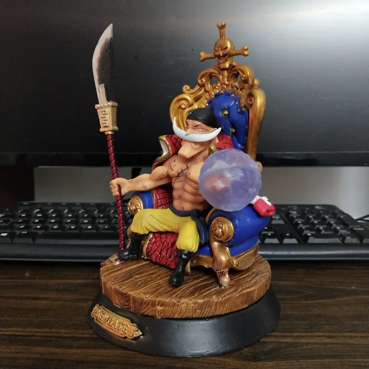 

One Piece Sittting Ver. White Beard Action Figure 1/8 scale painted figure Four Emperors Edward Newgate PVC figure Toy Anime