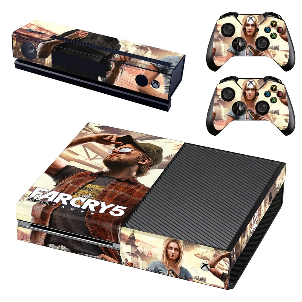 Far Cry 5 Skins наклейка s для Xbox One игры виниловые наклейки для кожи наклейка консоль контроллер Защитная крышка новое поступление