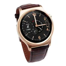 GW01 Bluetooth 4,0 Smart Uhr IPS Runde Bildschirm Leben Wasserdicht anti-verlorene Smartwatch Unterstützung Android iOS System