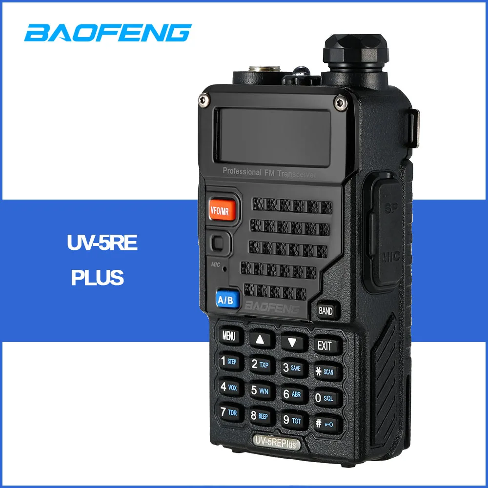 Baofeng UV 5RE Plus Portable Radio Two Way Radio Station Walkie Talkie