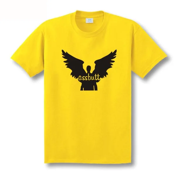 

ECTIC New Online Stock Brand Supernatural Custom Design Hot Selling 100% Cotton Print Yellow Color Newest Style Man T Shirt