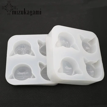 

1pcs Crystal Drop Mold Cartoon Silica Mold For DIY Fashion Jewelry Making Finding Accessories