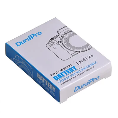 DuraPro 1850mAh EN-EL23 EN EL23 Camera Li-ion Battery+ LCD USB Charger For Nikon COOLPIX P900, P610, P600, B700, S810c Camera - Цвет: 1 Battery