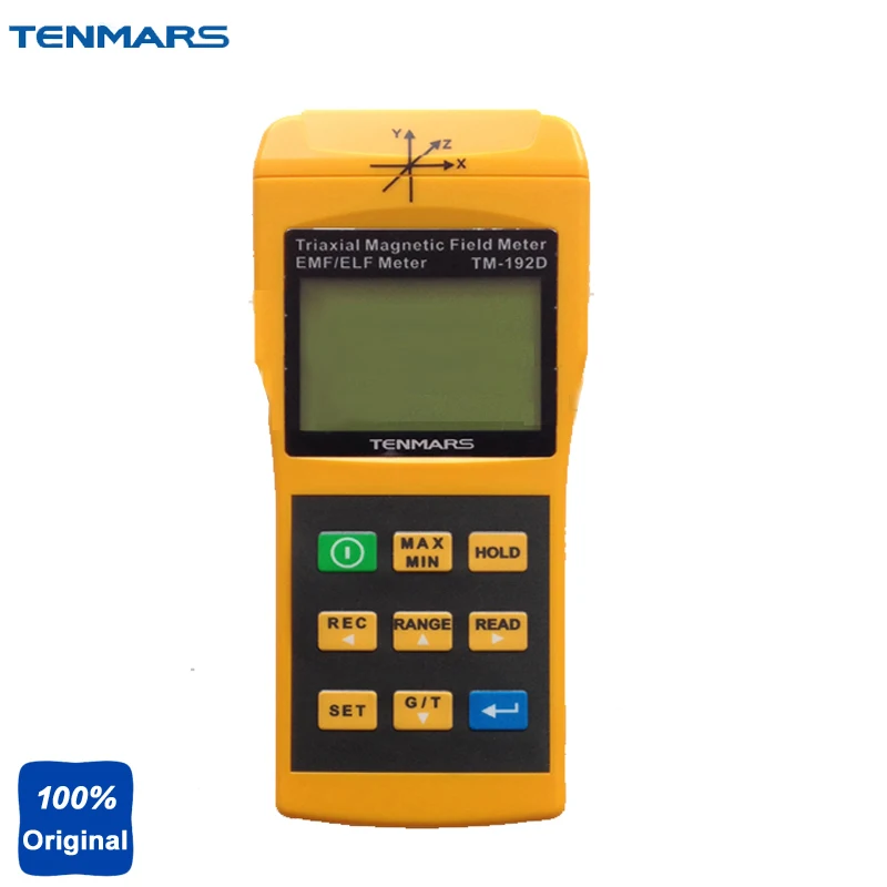 3 осевой тестер электромагнитного поля Gauss EMF 30 ~ 2000 Гц с датчиком TM192D|tester| |