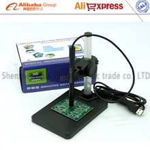 1X-600X Ручка Тип 10 мм HD USB эндоскопия с цифровым микроскопом увеличительное стекло для микроскопа камера зум для обслуживания обнаружения