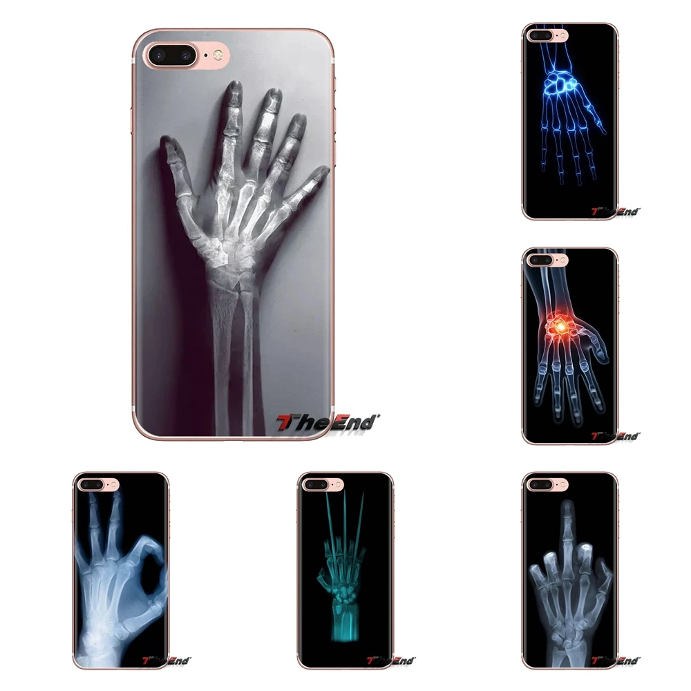 

For Samsung Galaxy J1 J2 J3 J4 J5 J6 J7 J8 Plus 2018 Prime 2015 2016 2017 Transparent TPU Cases Cover Wolverine X-ray Hand Bones