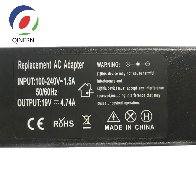QINERN 19V 4.74A 90 Вт 5 5*1 7 мм AC адаптер ноутбука Зарядное устройство для Acer Aspire E1 531 571G M5 581G